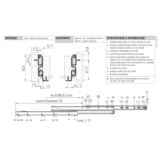 Coulisse galet DR 6500 50kg.png FULTERER