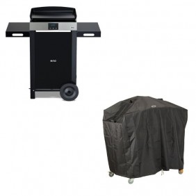 Plancha électrique 50cm inox sur chariot - Combo Initial 50 + housse offerte ENO