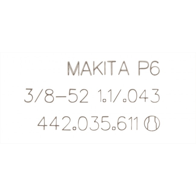 Guide chaîne étoile à trait de coupe réduit - 35 cm - Bricozor 2.jpeg MAKITA