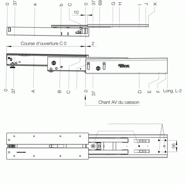 Coulisse FR 777 FULTERER