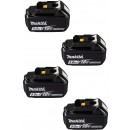 Lot de 4 batteries Makstar Li-Ion 18V - 5Ah -BL1850B MAKITA