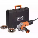 Meuleuse Ø 125 mm 1200 W + 2 disques diamant - WS12-125SK AEG Powertools