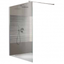 Paroi de douche à l'italienne Open 2 - verre transparent - 120 cm LEDA