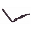 Arrêt de volet marseillais à visser - traitement phorétique noir TORBEL