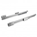 Coulisses tiroirs sortie totale Quadro Compact Push to Open - charge 40 kg HETTICH