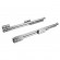 Coulisses tiroirs sortie totale Quadro Compact Push to Open - charge 40 kg