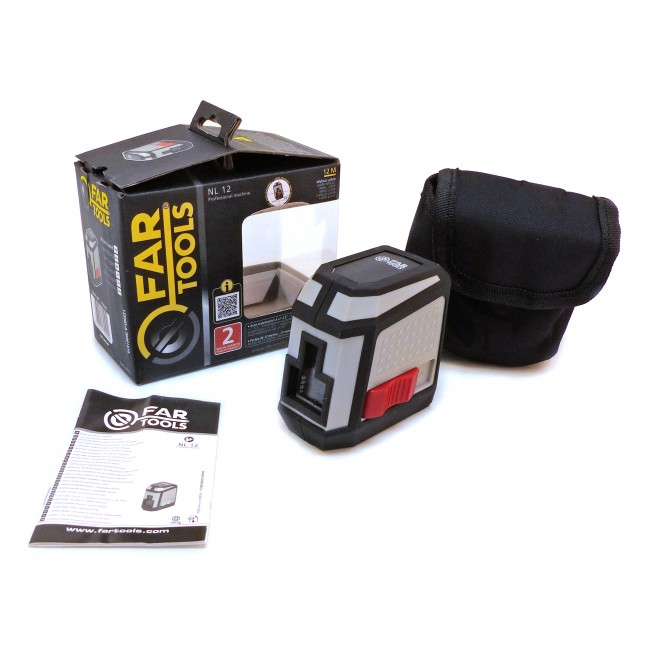 Niveau laser autonivelant en croix - rouge - portée 12m - NL 12 - Bricozor 2.jpeg FARTOOLS