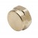 Bouchon laiton femelle 15x21 avec joint gaz