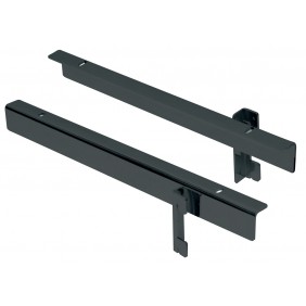Paire de consoles 35 cm ajustable Clarence pour fixation murale BOHNACKER