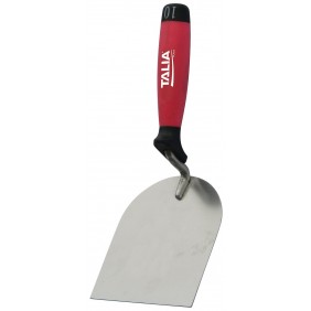 Stucateur en inox - 10 cm - manche bi matière TALIAPLAST