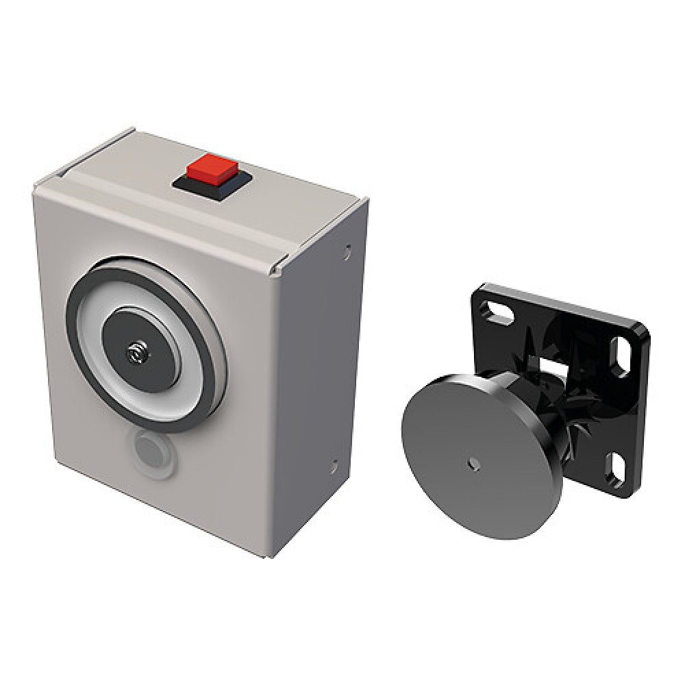 Ventouse électromagnétique de maintien de porte ouverte série VMPO SEWOSY Bricozor