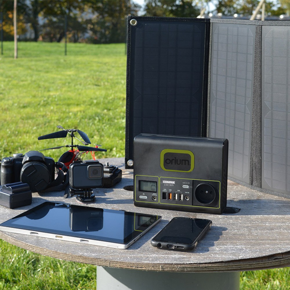 Pack station d'énergie IZYWATT 288 + panneau solaire 30W