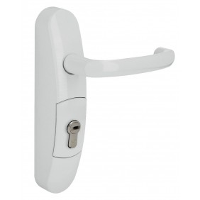 Béquille extérieure débrayable pour antipanique - EN 3000 blanc 9016 JPM