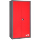 Armoire haute d'atelier métallique - 1980x1000x550mm - 2640 SAM OUTILLAGE