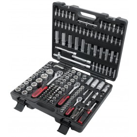 Coffret de douilles 1/4'' - 3/8'' - 1/2'' - 179 pièces KS TOOLS