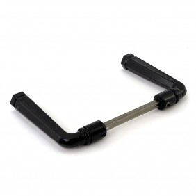 Poignée double - en aluminium - pour grille ou portail TIRARD