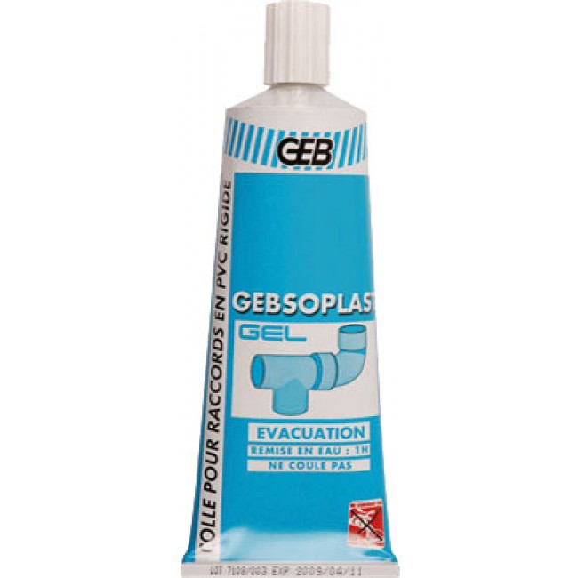 Colle PVC pression - 125 ml - Gebsoplast GEB | Bricozor