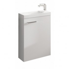 Meuble lave-mains - suspendu - Blanc - Palerme 400x600 mm Néova