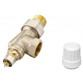 Corps de robinet équerre inversée - RA-N 20 - filetage 20x27 DANFOSS