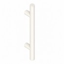 Bâton de maréchal LEViiTA - modèle droit - blanc RAL 9010 TIRARD