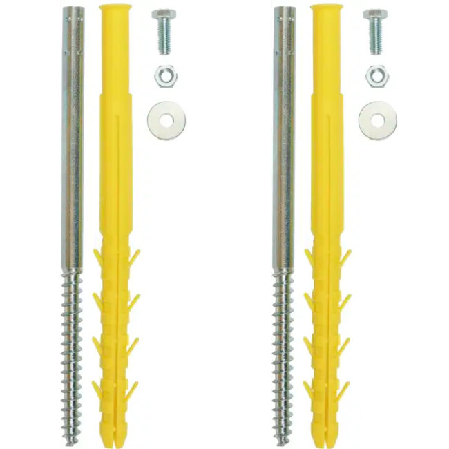 Jeu de chevilles M8 pour fixation radiateur ING FIXATIONS