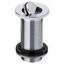 Bonde lavabo à clapet en laiton - Hauteur 100mm WIRQUIN PRO