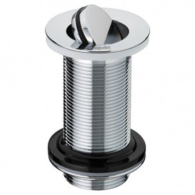Bonde lavabo à clapet en laiton - Hauteur 100mm WIRQUIN PRO
