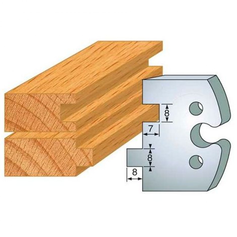 Vente de Jeu De 2 Fers Profiles Acier Ht.50Mm N°212 ref 855.212 Leman à 21,99 € HT / 26,39 € TTC
