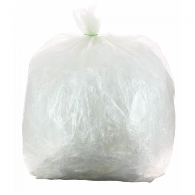 Sacs poubelles en polyéthylène pur blancs 50 l par 50 - RETIF