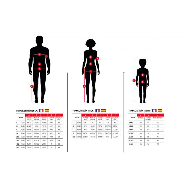 Guide des tailles.png NORTH WAYS