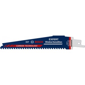 Lame de scie sabre EXPERT Carbure Démolition Fenêtre 150 mm - S956DHM BOSCH