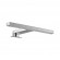 Applique murale LED - longueur 31 cm - chromé - Aube