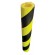Protection mousse pour tuyau Ø30 et 50 mm - coloris noir/jaune