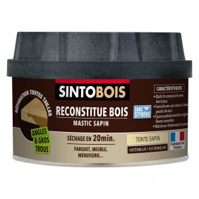 Mastic à bois Sintobois Reconstitue Bois pour parties manquantes SINTO