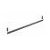 Barre de penderie Excessories en aluminium brun métallisé - 30 x 15 mm