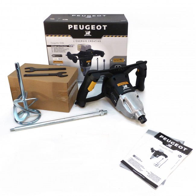 Mélangeur électrique sans fil - Ø120 mm - ENERGYMIX-18VBL - Bricozor 4.jpeg PEUGEOT