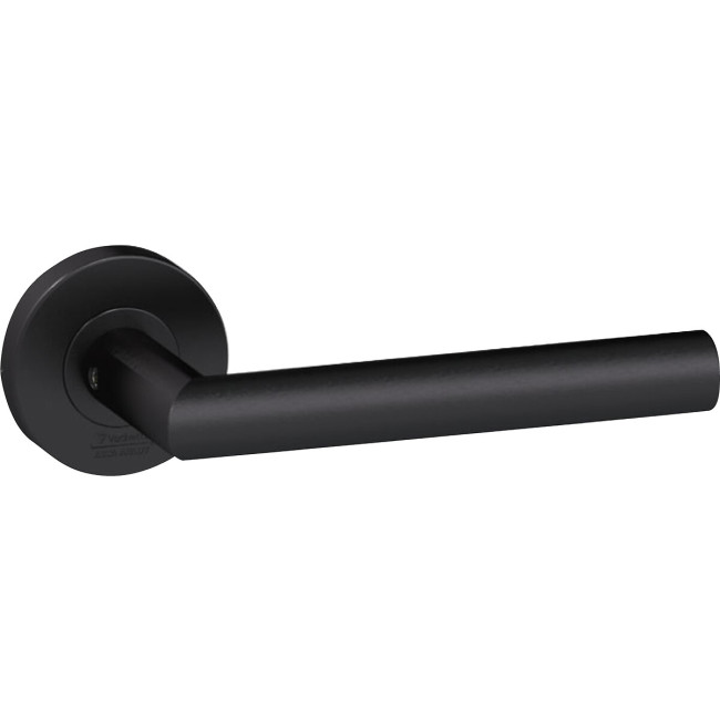 Poignée sur rosace inox Vogue - Ø52 mm - finition noir carbone VACHETTE ASSA ABLOY