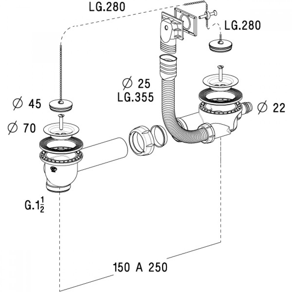 Joint pour bonde de lavabo - Nicoll - Diamètre 65 - Blanc - Cdiscount  Bricolage