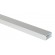 Traverse aluminium 30x15 mm pour caisson épaisseur 19 mm