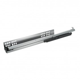 10 coulisses à billes Quadro V6 Silent System - tiroir bois 16 mm - montage par engagement - 30 kg HETTICH