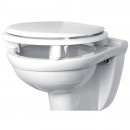 Abattant double rehaussé de 70 mm - blanc - Tradition OLFA