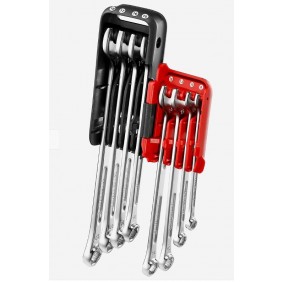 Kit de 8 clés mixtes longues OGV® Grip 441 avec étui JP FACOM