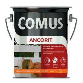 Primaire aintirouille - 0,75 litre - Ancorit gris COMUS