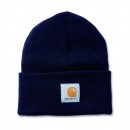 Bonnet 100% acrylique bleu - Watch CARHARTT