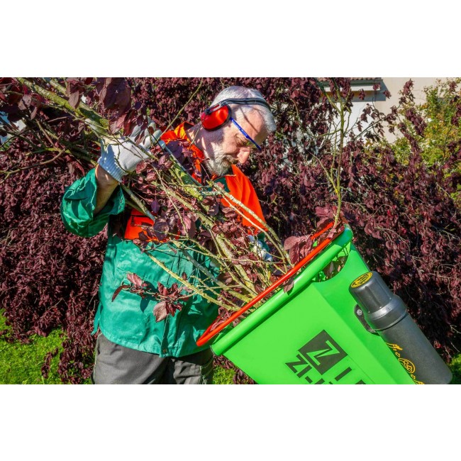 Broyeur de végétaux thermique - moteur 4 temps - 4100W - 196 CC - Bricozor 4.jpeg ZIPPER