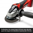 Meuleuse d'angle sans fil - TE-AG 18:115 Li-Solo - Power X-Change - Bricozor 2.jpeg EINHELL