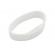 Bracelet en silicone à puce RFID Mifare Desfire 2K - blanc - par 5