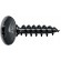 Vis de penture noire Panelvit® Neroplus® - tête bombée Torx