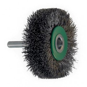 Brosse circulaire sur tige fil inox - boîte de 10 OSBORN