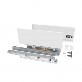 Tiroir extérieur Vertex 3D blanc - hauteur 131 mm - charge 40 kg EMUCA